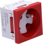Emiter GN.1-KR.Z/U MODULINIS SU BLOKAIS 45X45 RAUDONAS.