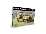 Ak Interactive Toyota Land Cruiser FJ43 pikapas su SPG-9 pabūklu, modelis 1/35 AK35003