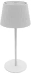 2,5W LED įkraunamas stalo &scaron;viestuvas, baltas, 2700-6000K, su saulės baterija, IP54, dimeriuojamas