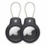 Tech-Protect Rough Vein 2-pack Apple AirTag - dėklas telefonui juodos spalvos