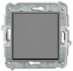 Karlik Elektrotechnik 27IWP-1 ICON Vienpolio jungiklio mechanizmas matinis pilkas 27IWP-1