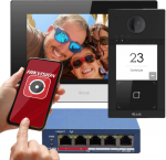 &bdquo;Hikvision IP-VIS-Pro&ldquo; IP vaizdo domofono rinkinys Hilook