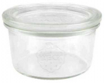 Uogienės stiklainis Weck su dangteliu (740) 290 ml &Oslash;10x5,5 cm 6 vnt./pak.