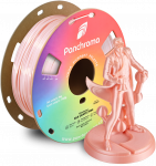 Polymaker Panchroma PLA Silk 1.75mm 1kg - Silk Quartz Rožinė