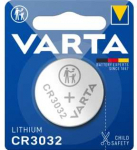 Varta CR3032, Vienkartinė baterija, CR3032, &Scaron;arminė, 3 V, 1 vnt., Plienas