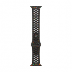 Apple 46 mm vidurnakčio juodumo &bdquo;Nike&ldquo; sportinis dirželis &ndash; S/M