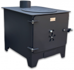 Krosnelė "Buržuika" Kalmetal 7kW su rinkėmis