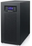 Qoltec Maitinimo &scaron;altinis awaryjny UPS 3- fazowy | 10kVA | LCD | EPO | USB | SNMP | On-line | High frequency