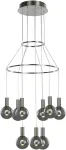 27W LED pakabinamas &scaron;viestuvas ARIA, metalo sp., 3000K, dimeriuojamas