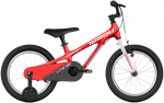 Ultralight children's bicycle TABOU Rocket Lite MG, 16" red-baltas