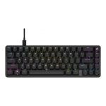 Corsair Klaviatūra | K65 PRO MINI RGB | Optical-Mechaninė klaviatūra žaidimams | su laidu | Nordic | Juodas | USB Type-A | CORSAIR OPX