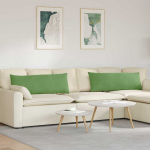 Sofa Pagalvės 2 pcs &Scaron;viesiai žalia 120 x 40 cm