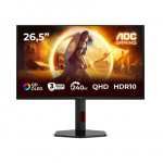 Monitorius AOC | Q27G4ZDR | 27 " | QD-OLED | QHD | 16:9 | 240 Hz | 0.03 ms | 2560 x 1440 pikselių | 400 cd/m&sup2; | HDMI jungtys quantity 2 | Juodas