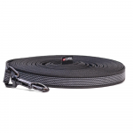 WalkFit - Neslystantis pavadėlis sekimui be rankenos - Juodas - XL - 10m