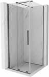 Du&scaron;o kabina Mexen Velar, 110 x 110 cm, Gun metal/Transparent