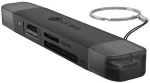 RaidSonic Adapteris &bdquo;Icy Box USB 3.2 Gen1 3-in-1&ldquo; kortelių skaitytuvas USB Type-C/A