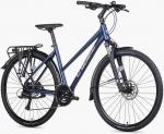 Dviratis Unibike Flash EQ LDS 2026 dark mėlynas-XL / 21" (Dydis: XL / 21")