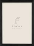 Ramka Focus Focus Willow Juodas 24x30