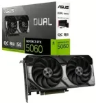 Vaizdo plok&scaron;tė Asus GeForce RTX 5060, 8GB GDDR7 dviguba OC (DLSS 4)