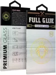 Fusion Accessories Topt Apsauginis stiklas HARD Full Glue 5D skirtas Samsung Galaxy A06 Juodas