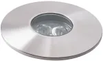 3x1W LED įleidžiamas į grindinį &scaron;viestuvas IRIDE, sidabro sp., RGB, dimeriuojamas, IP67
