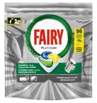 Chemia Chemija &bdquo;Fairy Professional Platinum&ldquo; indų plovimo kapsulės su citrinos kvapu, 96 vnt.