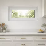 Požeminio lango RISOR 50 x 55 cm PVC ir stiklas