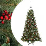 Dirbtinė kalėdinė eglutė su rutuliuku 150 cm 150 LED