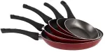 Keptuvė San Ignacio SAN IGNACIO Rinkinys 5 pateli Nilo Burgundy 16/20/24/26/28cm (BGEU-4241)