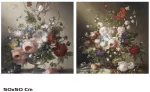 Grūdinto stiklo paveikslas, 2 dizainai, 0,30 &times; 50,00 &times; 50,00 cm, Decorlife