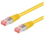 Goobay 25m CAT6-2500, 25 m, Cat6, RJ-45, RJ-45, Geltona