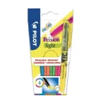 Pilot Pen Trintukiniai flomasteriai, Pultas FriXion Light, kūginis antgalis, įvairių spalvų, pakuotė su 6 vnt.