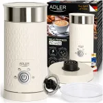 Pieno putų plakiklis ADLER, 300 ml, smėlinis