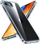 Torras guardian dėklas, skirtas iphone 16e, karinė apsauga, su x-shock, atsparus pageltimui, atsparus įbrėžimams, smūgiams, apsauginis dėklas, puikiai jaučiamas dangtelis, skaidrus