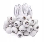 Snugpak 40x Elastinė virvė su užsegimu, guma tentams, palapinei, baneriui tvirtinti, 15 cm