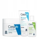 Cerave Regeneruojantis pėdų kremas 88ml, Drėkinamasis balzamas 340g + dovana
