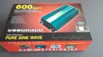 Įtampos keitiklis 600w 24 volt sinus + usb