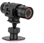 Vbestlife motociklo &scaron;almo kamera, 1080p hd vandeniui atspari smūgiams dviračio vaizdo kamera, įra&scaron;ymas ciklu, įkraunama mini sporto vaizdo kamera motociklams