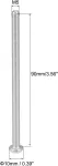 Sourcing map ma&scaron;ininiai varžtai su kryžmine įpjova m5 x 90 mm sukamąja galvute, tvirtinimo varžtai, 10 vnt.
