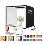 Puluz sulankstoma ne&scaron;iojama fotostudija 40cm su fonais light box