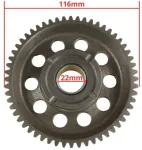 Other STARTER SPROCKET STREET CG125 156FMI JUNAK ZIPP 56z