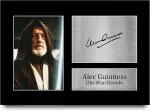 Plakatas Hwc trading alec guinness a4 be rėmelio, pasira&scaron;ytas spausdintas autografų paveikslėlio nuotraukų ekranas dovana &bdquo;žvaigždžių karų&ldquo; obi-wan kenobi filmų gerbėjams