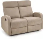 Fotelis OSLO 2S sofa su recliner funkcija, spalva: smėlio
