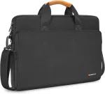 Nidoo 17.3 colių ne&scaron;iojamojo kompiuterio krep&scaron;ys, suderinamas su Hp Gaming Pavilion 17 / Razer Blade 17 / Lenovo Ideapad 3i / 17.3 colių Msi 17 / Asus Rog Strix G17 / Acer Chromebook 317 ne&scaron;iojamojo kompiuterio krep&scaron;ys per petį, juodas