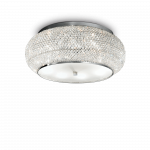 Lubinis &scaron;viestuvas Ideal Lux Ceiling lamp with 10 lights PASHA', E14, auksinis color