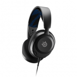 Ausinės žaidimams su mikrofonu SteelSeries Arctis Nova 1P Over-Ear, Juodos spalvos