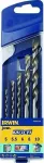 Grąžtas IRWIN grąžtai UNIWERS.CORDLESS KPL. 5szt MULTI 5, 5.5, 6, 8, 10 mm... ...