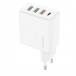 Kelioninis įkroviklis Dudao A5HEU 3x USB + USB-C, PD 20W (baltas)