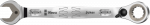 Kampinis atviro galo raktas su terk&scaron;le ir krypties jungikliu, 8 mm, &bdquo;Joker Switch 6001&ldquo;, &bdquo;Wera&ldquo; [05020064001]