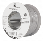 Kabelis DELTACO U/UTP Cat6, 100m, 250MHz, CMR, baltas / TP-48BR